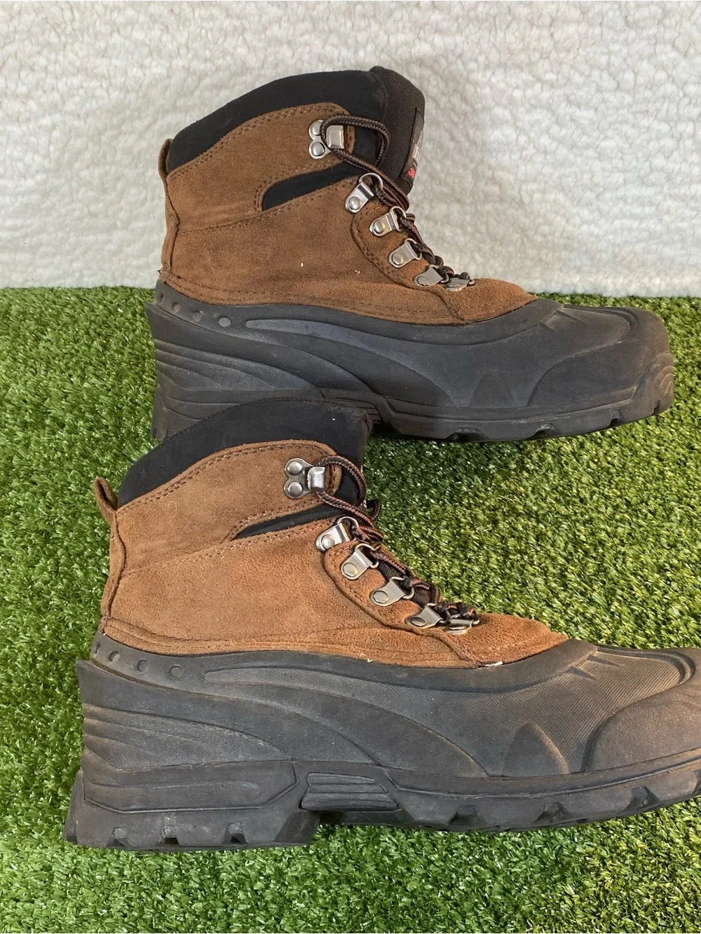 Itasca Ice Breaker Thinsulated Winter Boots Men's Size 7 Brown Suede #6442694